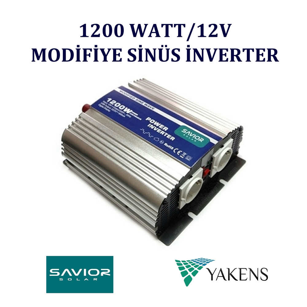 Savior 12V 1200 Watt Modifiye İnverter